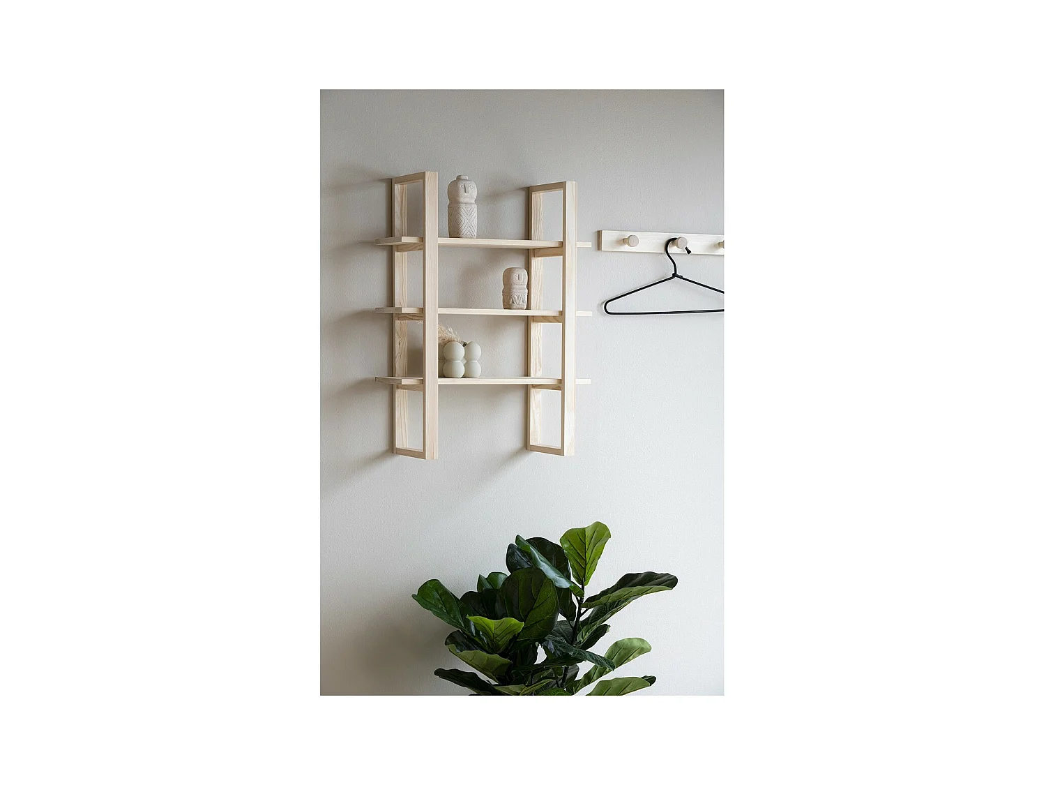 Plank Santiago, Bruin, 18x48x63 cm, EPIKASA