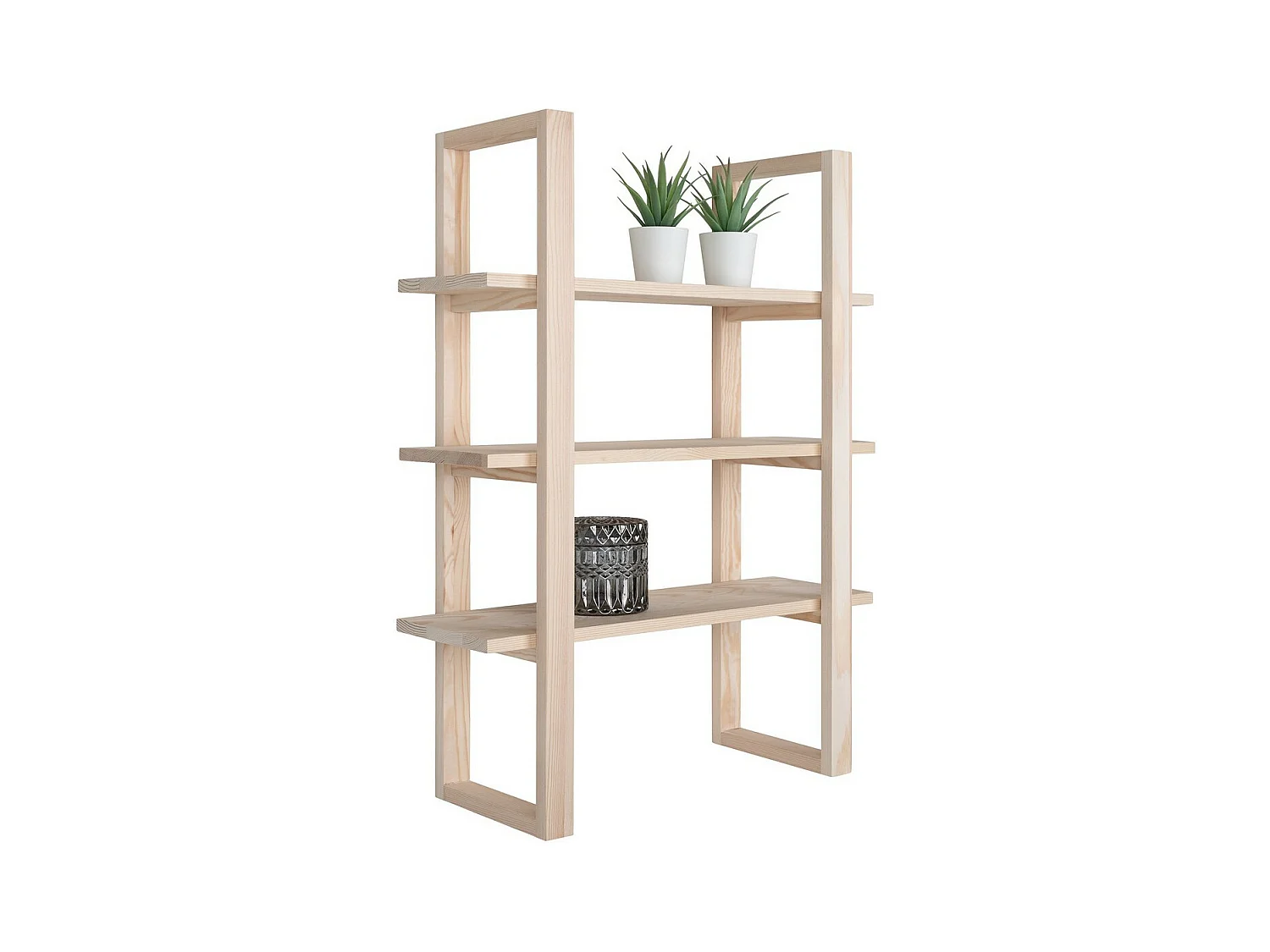 Plank Santiago, Bruin, 18x48x63 cm, EPIKASA