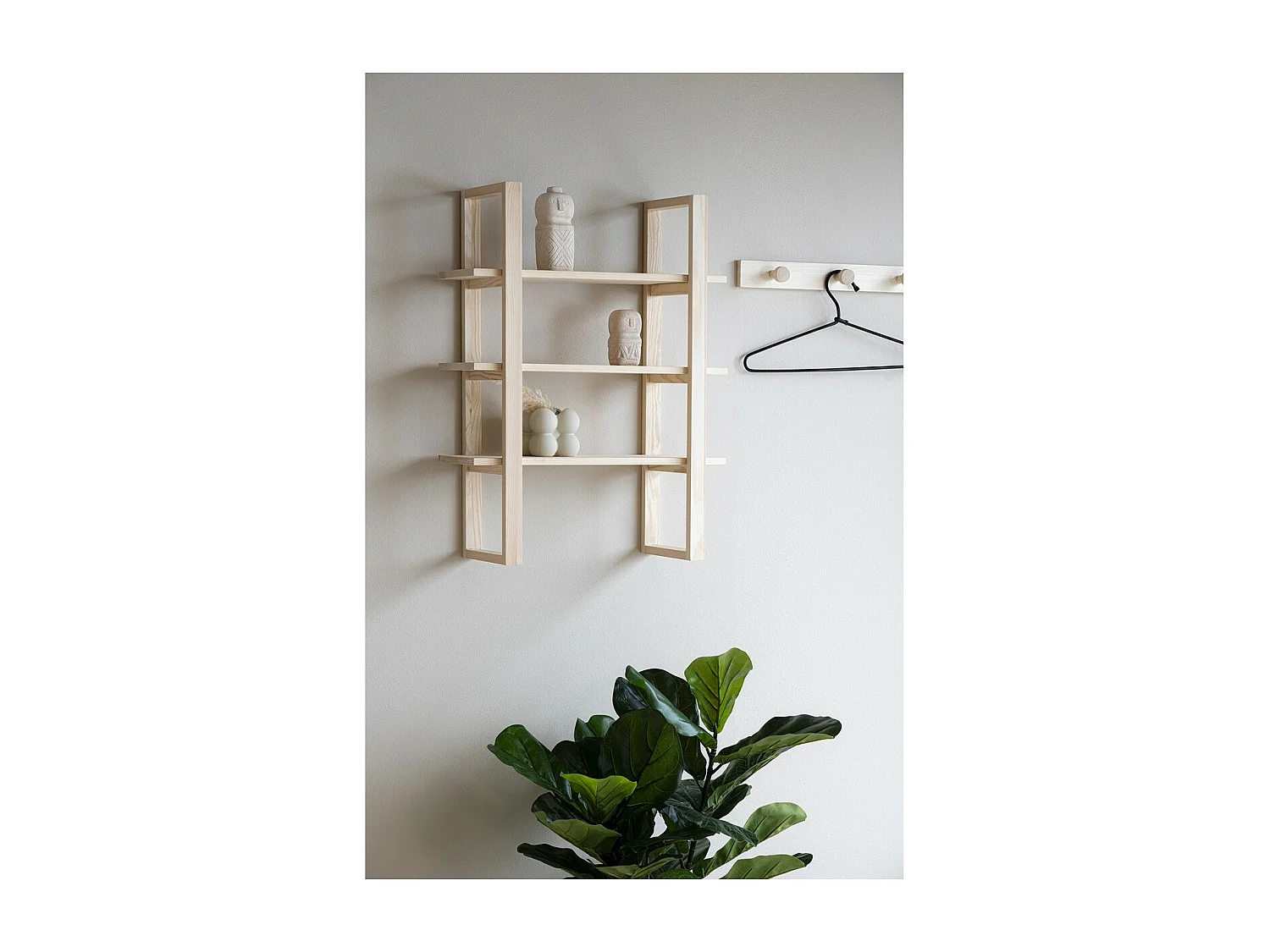 Étagère Santiago, Marron, 18x48x63 cm, EPIKASA