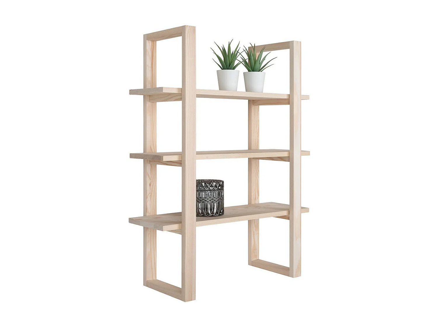 Étagère Santiago, Marron, 18x48x63 cm, EPIKASA