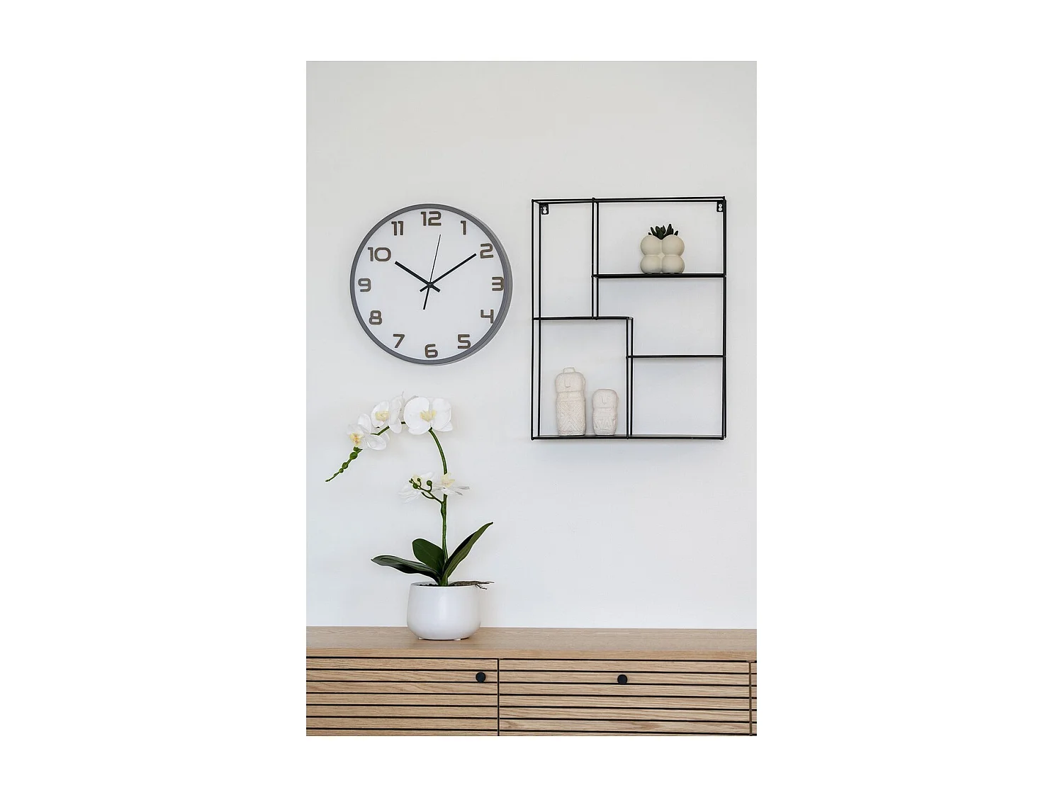 Plank Mons, Zwart, 10,5x40,5x50 cm, EPIKASA