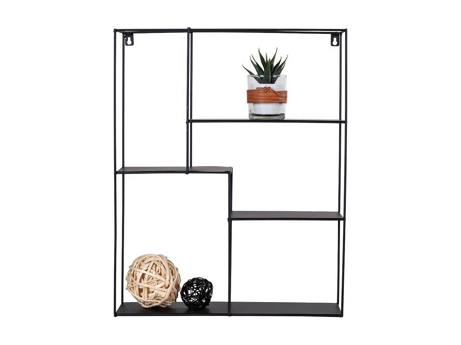 Plank Mons, Zwart, 10,5x40,5x50 cm, EPIKASA