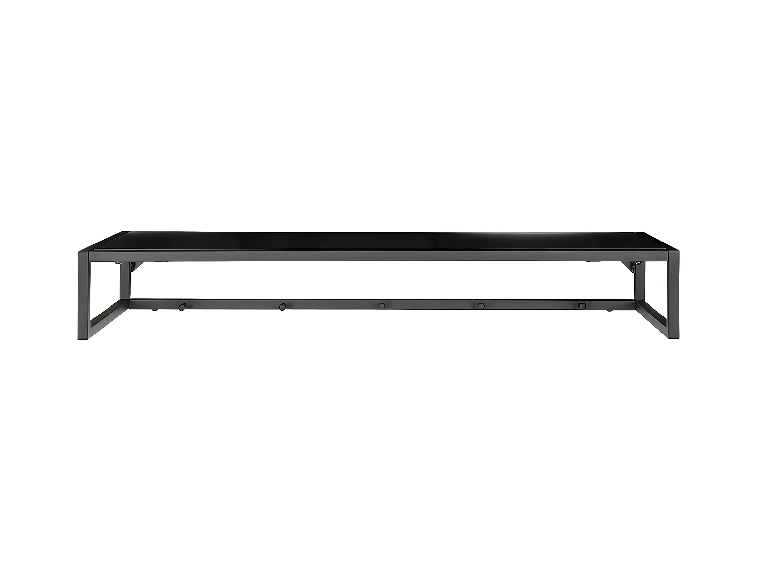 Étagère Vita, Noir, 28x80x12 cm, EPIKASA