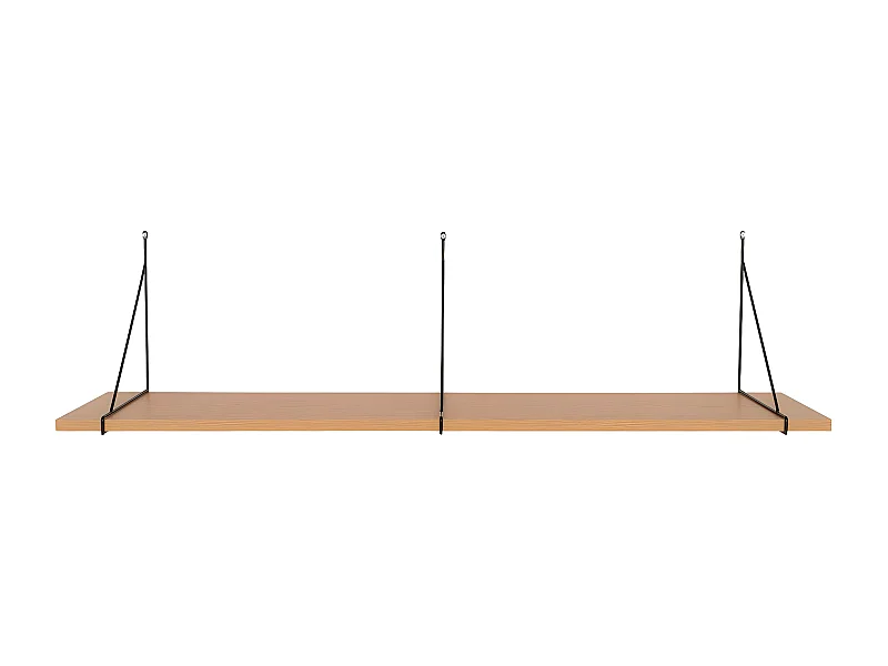 Półka Chiba, Brązowy, 29x120x31 cm, Seven Design