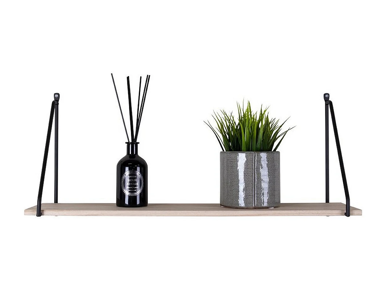 Étagère Arnhem, Marron, 17x65x27 cm, Seven Design