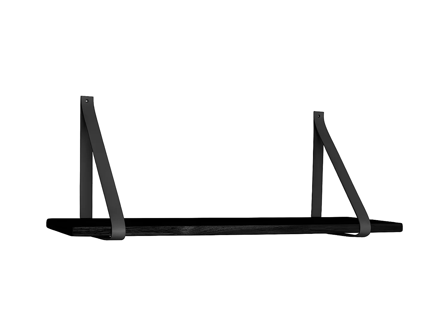 Étagère Marea, Noir, 20x80x2 cm, EPIKASA