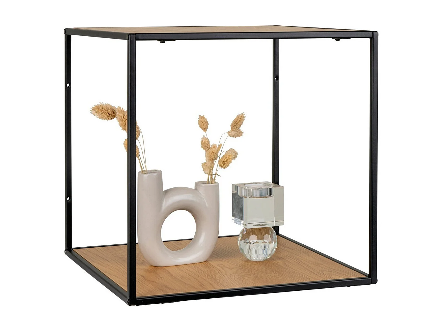 Mensola Vita, Marrone, 36x36x36 cm, EPIKASA