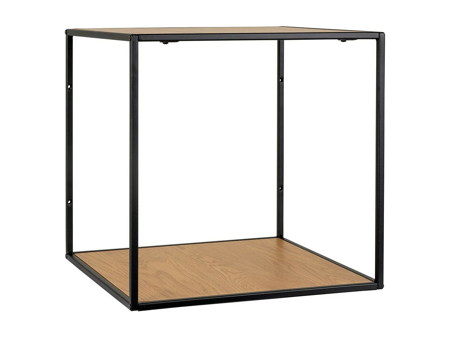 Étagère Vita, Marron, 36x36x36 cm, Seven Design