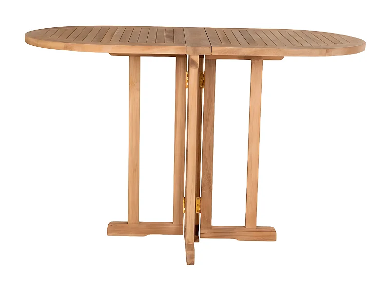 Tuintafel Huelva, Bruin, 120x60x75 cm, EPIKASA