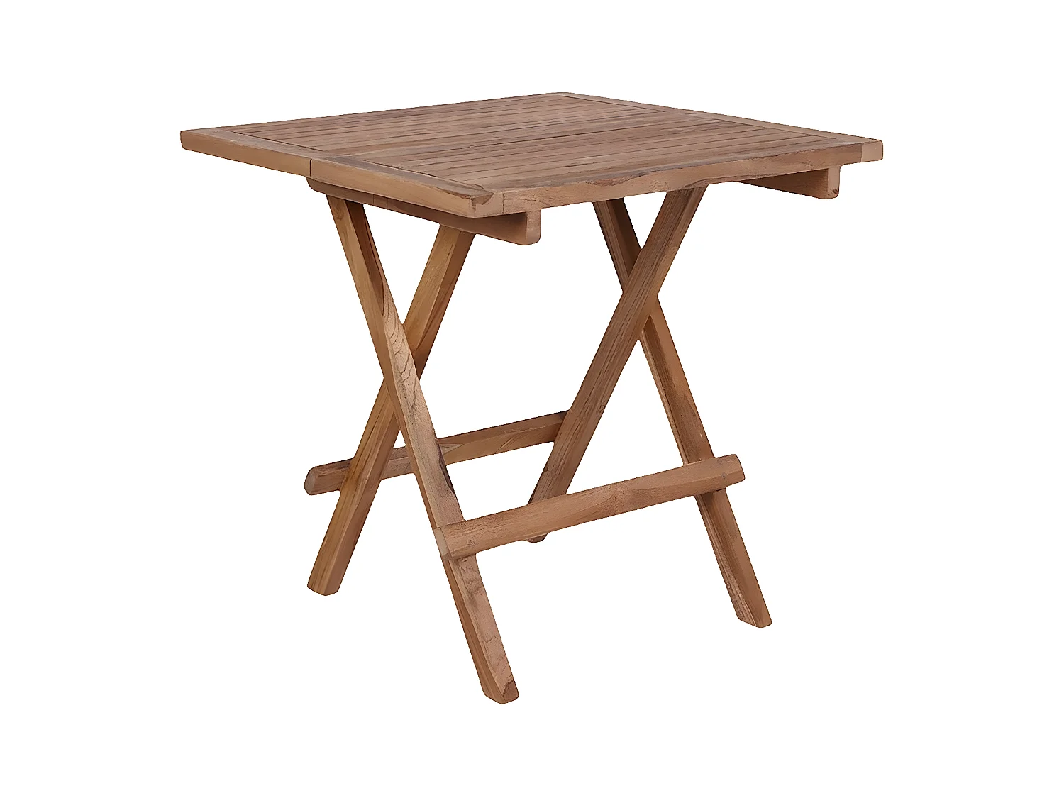 Table de Jardin Bilbao, Marron, 50x50x50 cm, EPIKASA