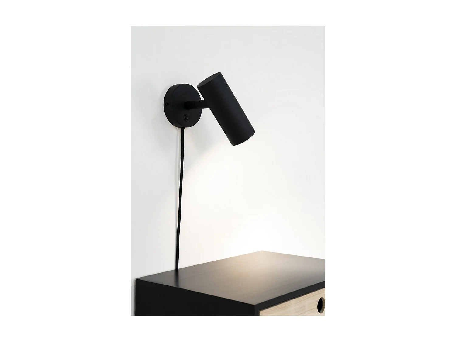 Spot Parijs, Zwart, 15x10x22 cm, Epikasa