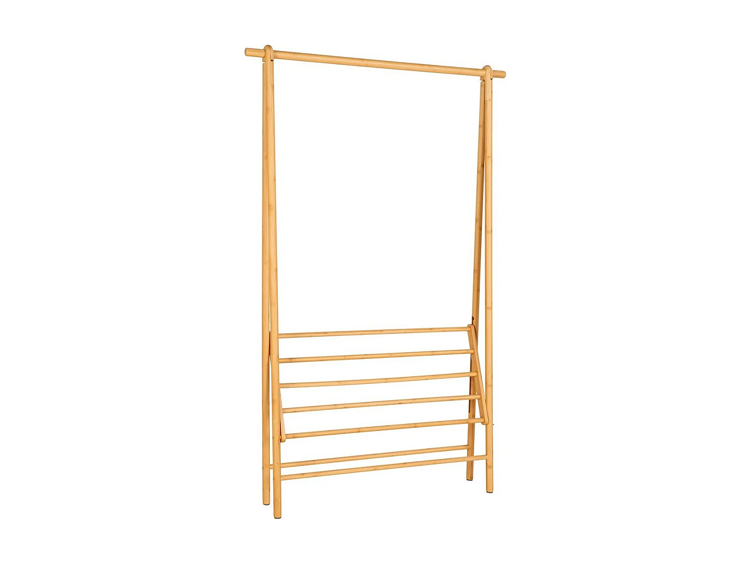 Wieszak Podłogowy Manaus, Brązowy, 46x104x164 cm, Seven Design