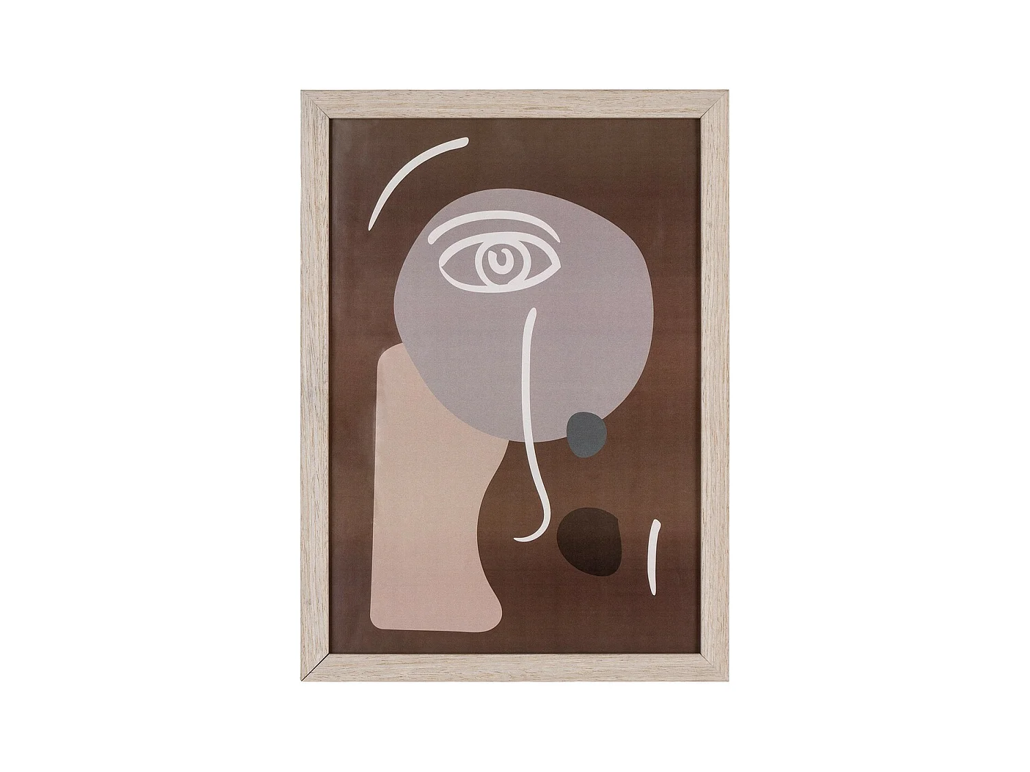 Juego de 3 Cuadros Madison, Marrón, 30x21x1,5 cm, EPIKASA