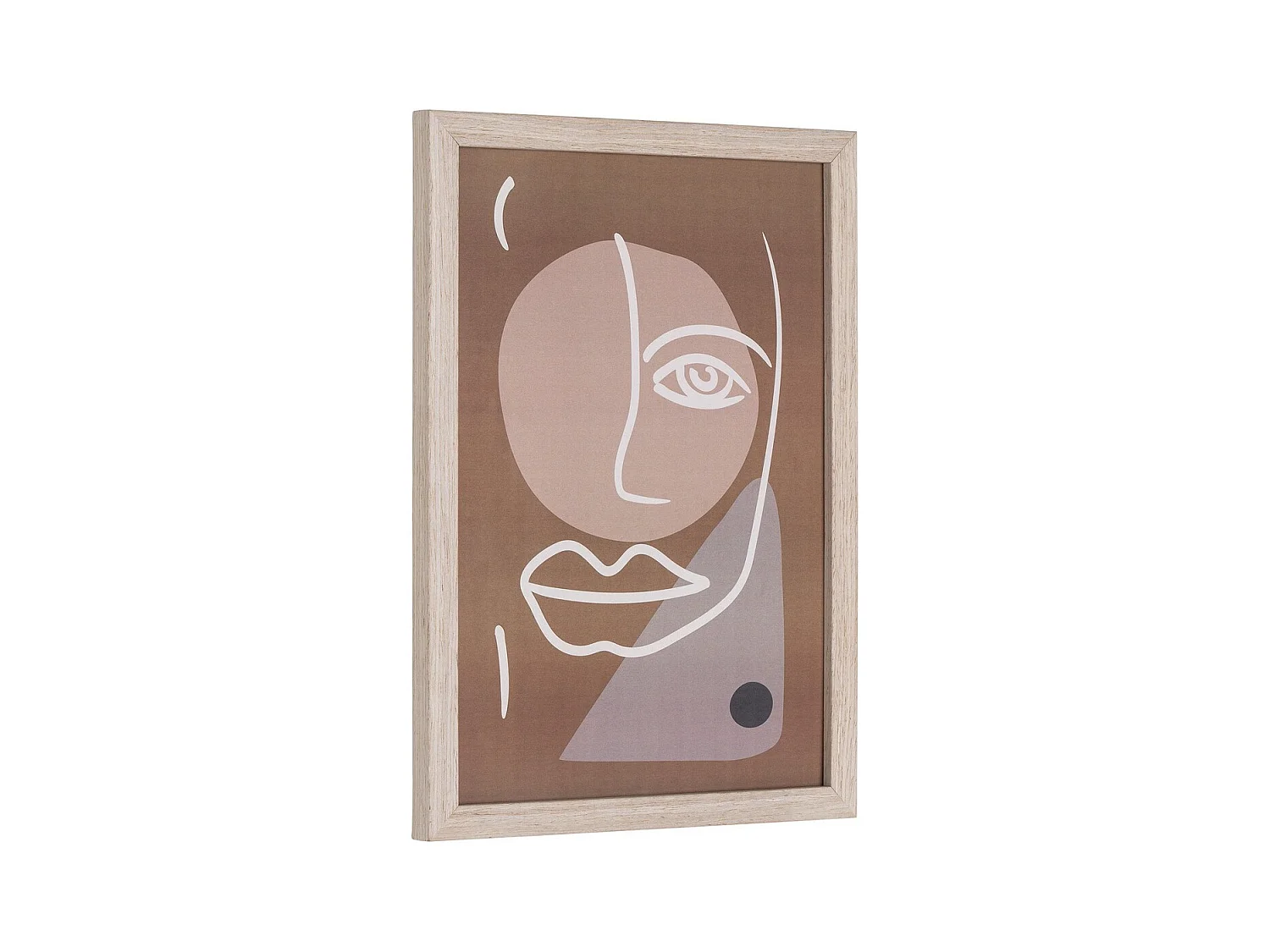 Juego de 3 Cuadros Madison, Marrón, 30x21x1,5 cm, EPIKASA