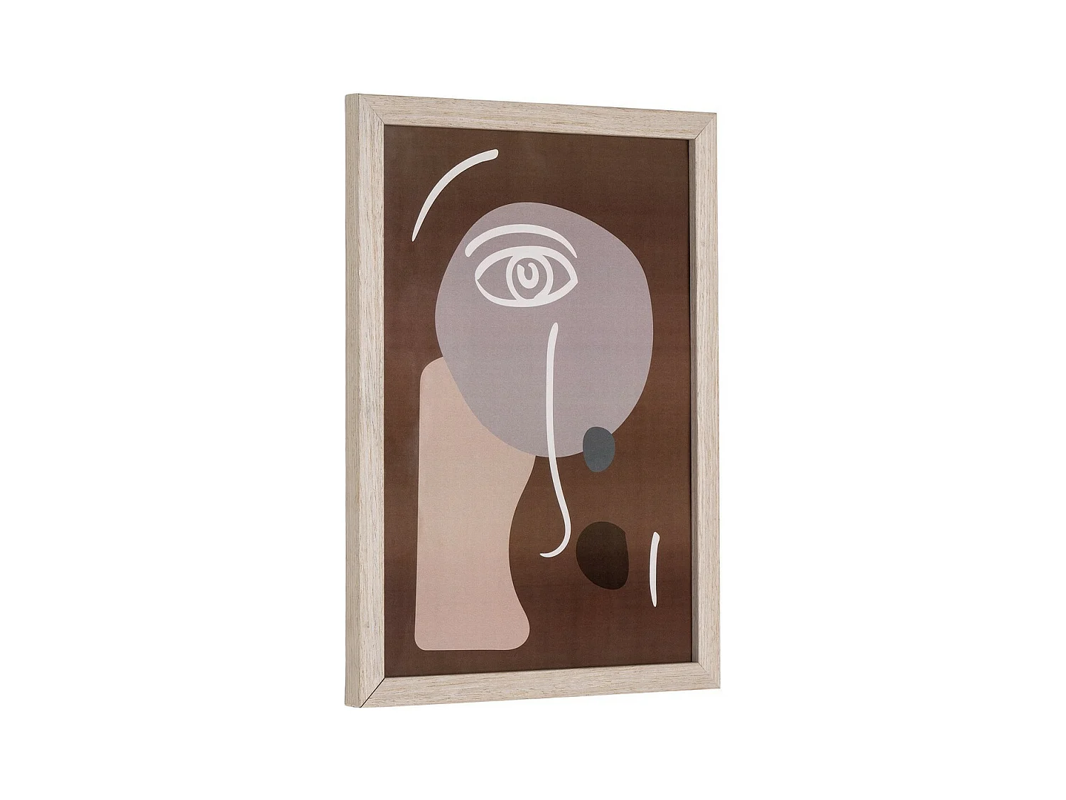 Juego de 3 Cuadros Madison, Marrón, 30x21x1,5 cm, EPIKASA