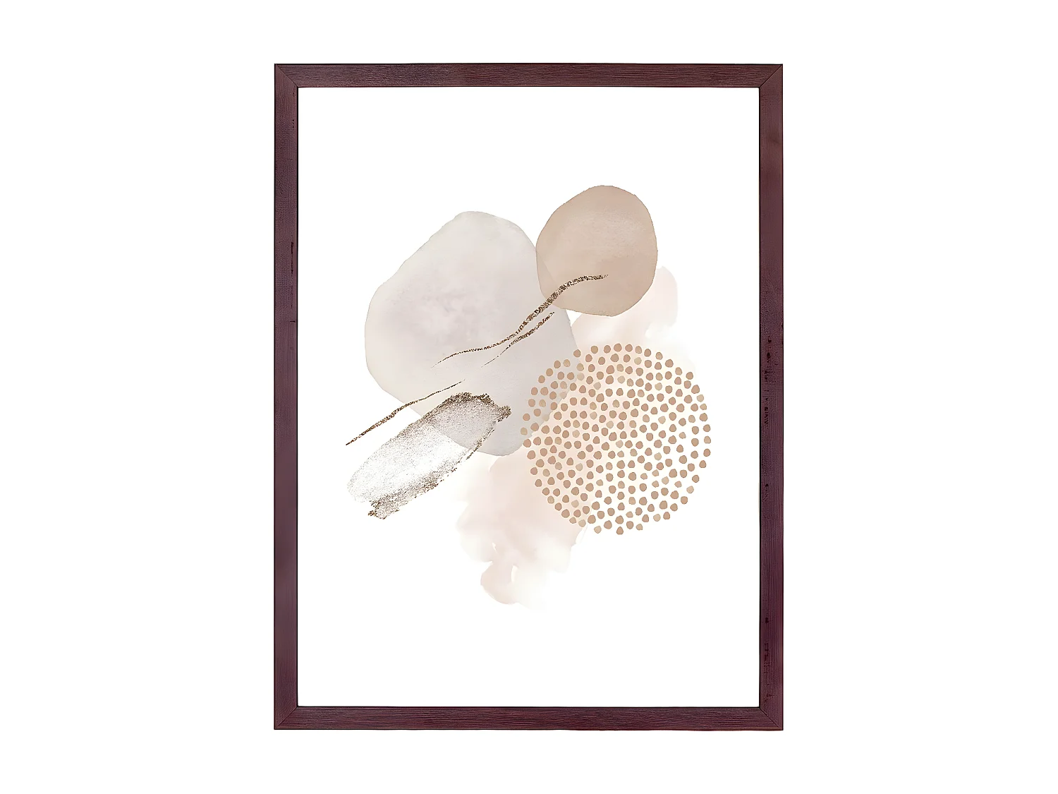 Set 3 Quadri Aspen, Bianco, 40x30x1,5 cm, EPIKASA