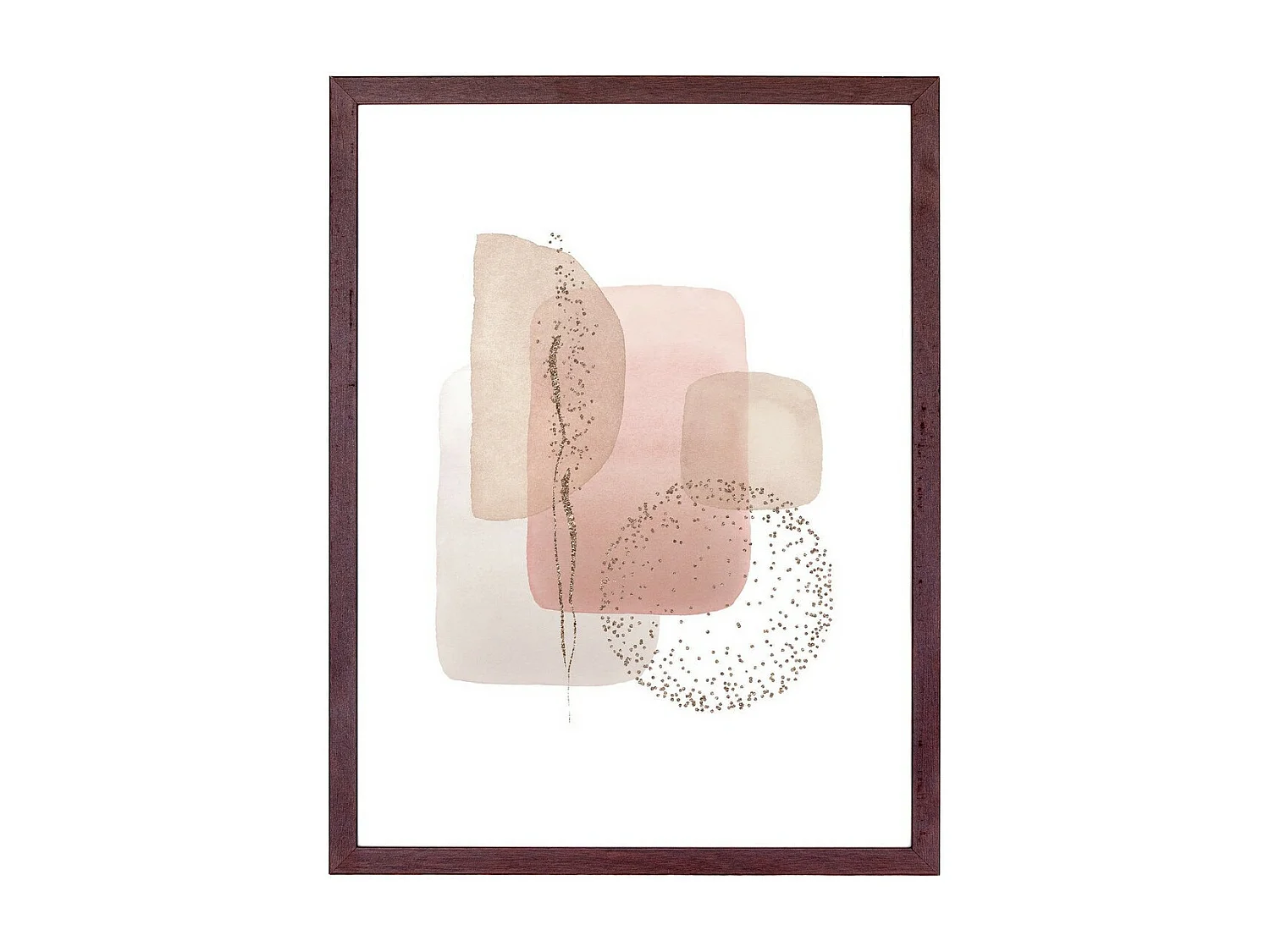 Set van 3 Schilderijen Aspen, Wit, 40x30x1,5 cm, Seven Design