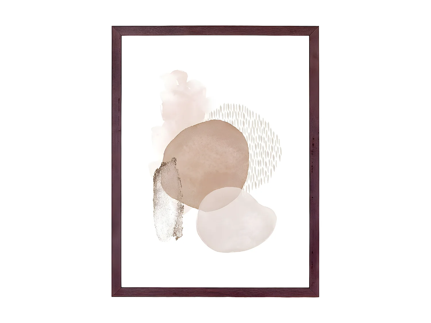 Set van 3 Schilderijen Aspen, Wit, 40x30x1,5 cm, Seven Design