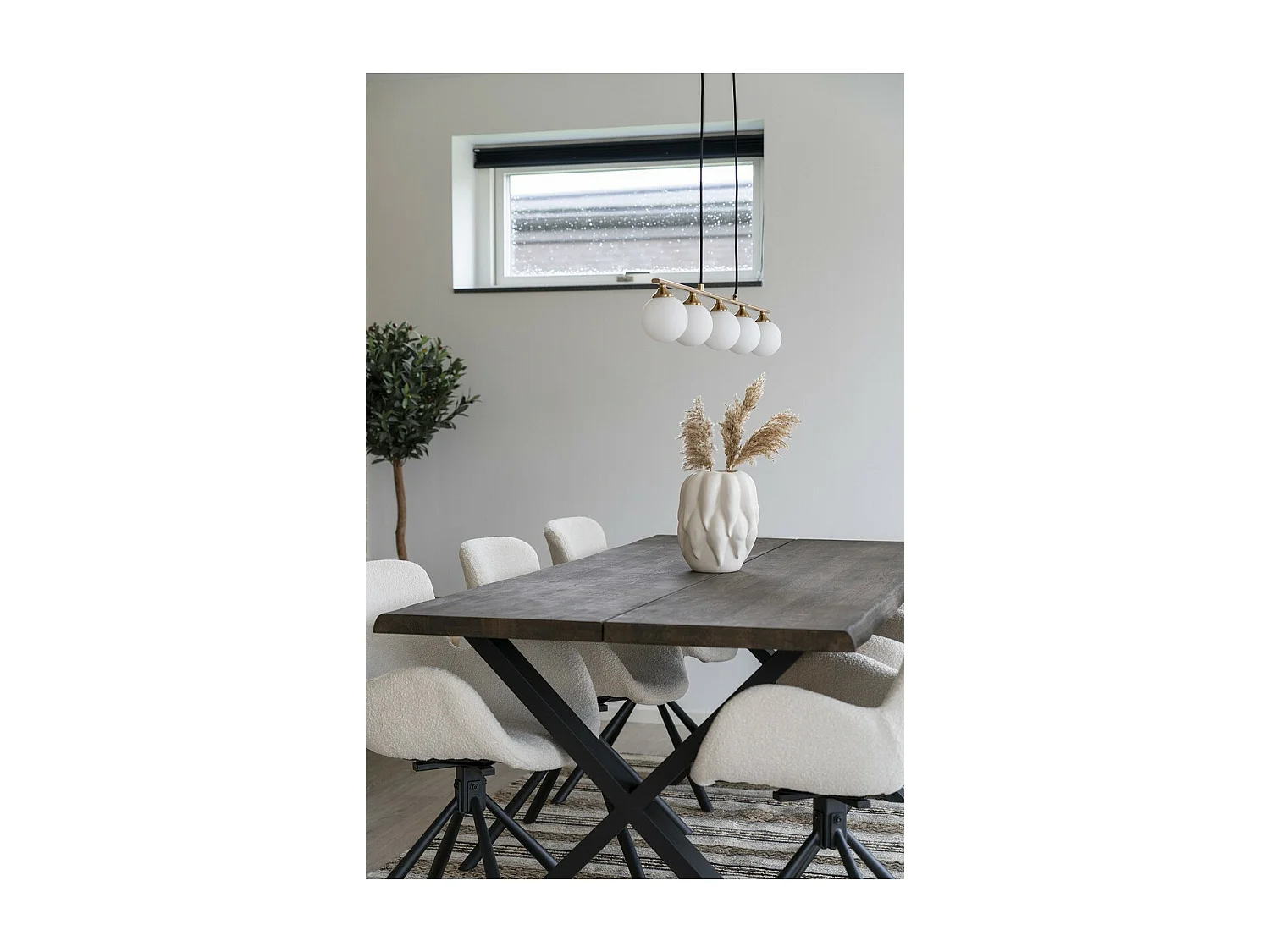 Wazon Dekoracyjny Stokrotka, Biały, 19,5x19,5x26 cm, EPIKASA