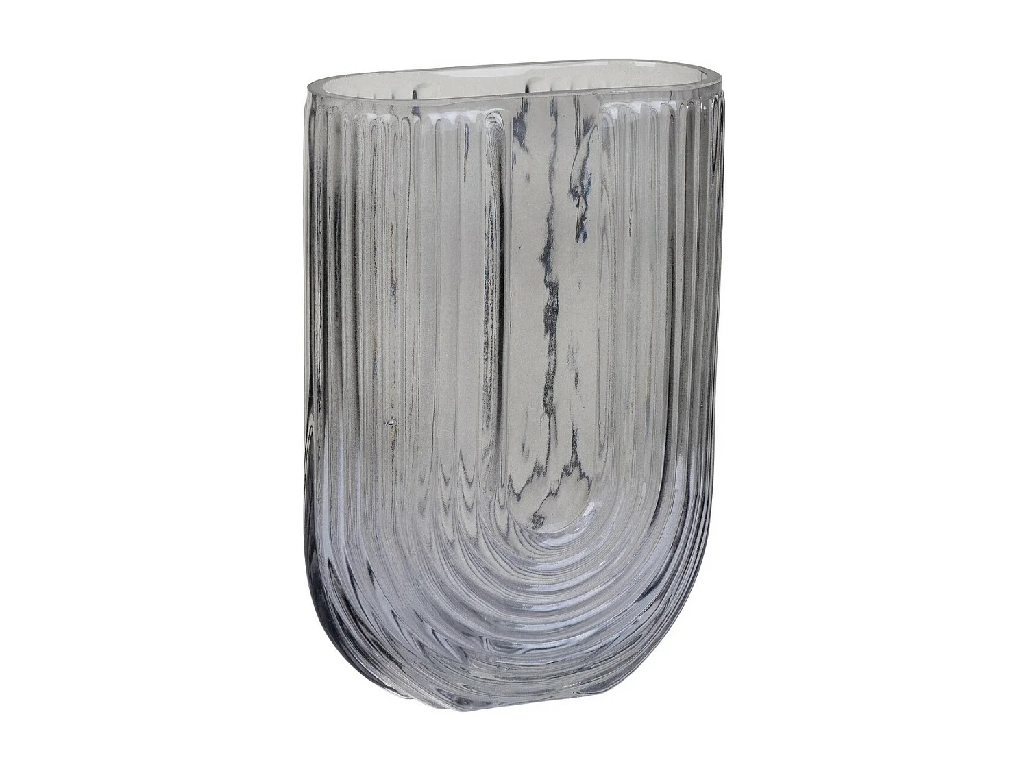 Vase Décoratif Sunflower, Bleu, 6x13x19 cm, EPIKASA