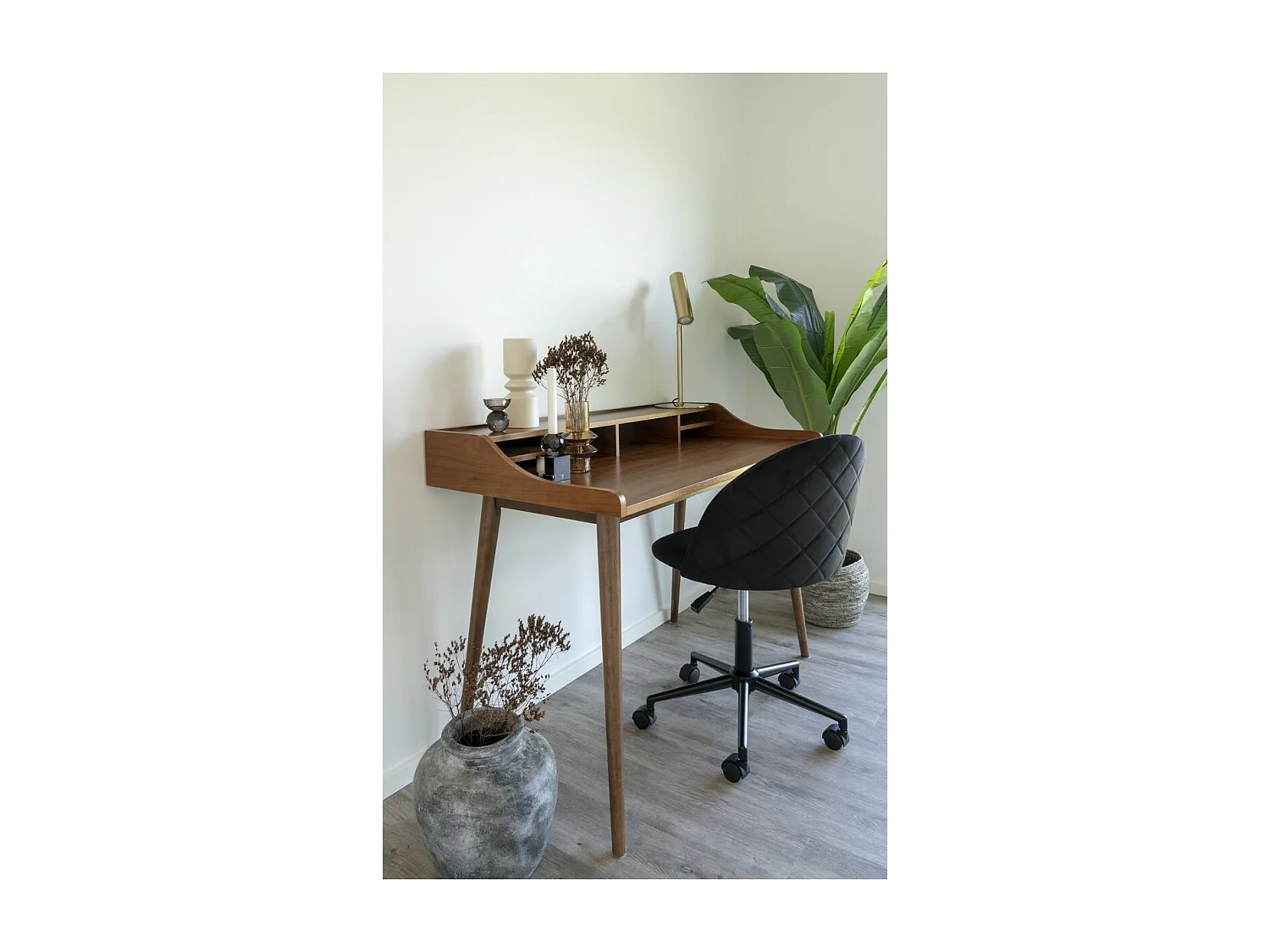 Decoratieve Vaas Santo, Grijs, 30x30x30 cm, EPIKASA