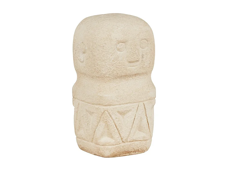 Wazon Dekoracyjny Dekoracja, Beżowy, 5,5x5,5x10 cm, EPIKASA