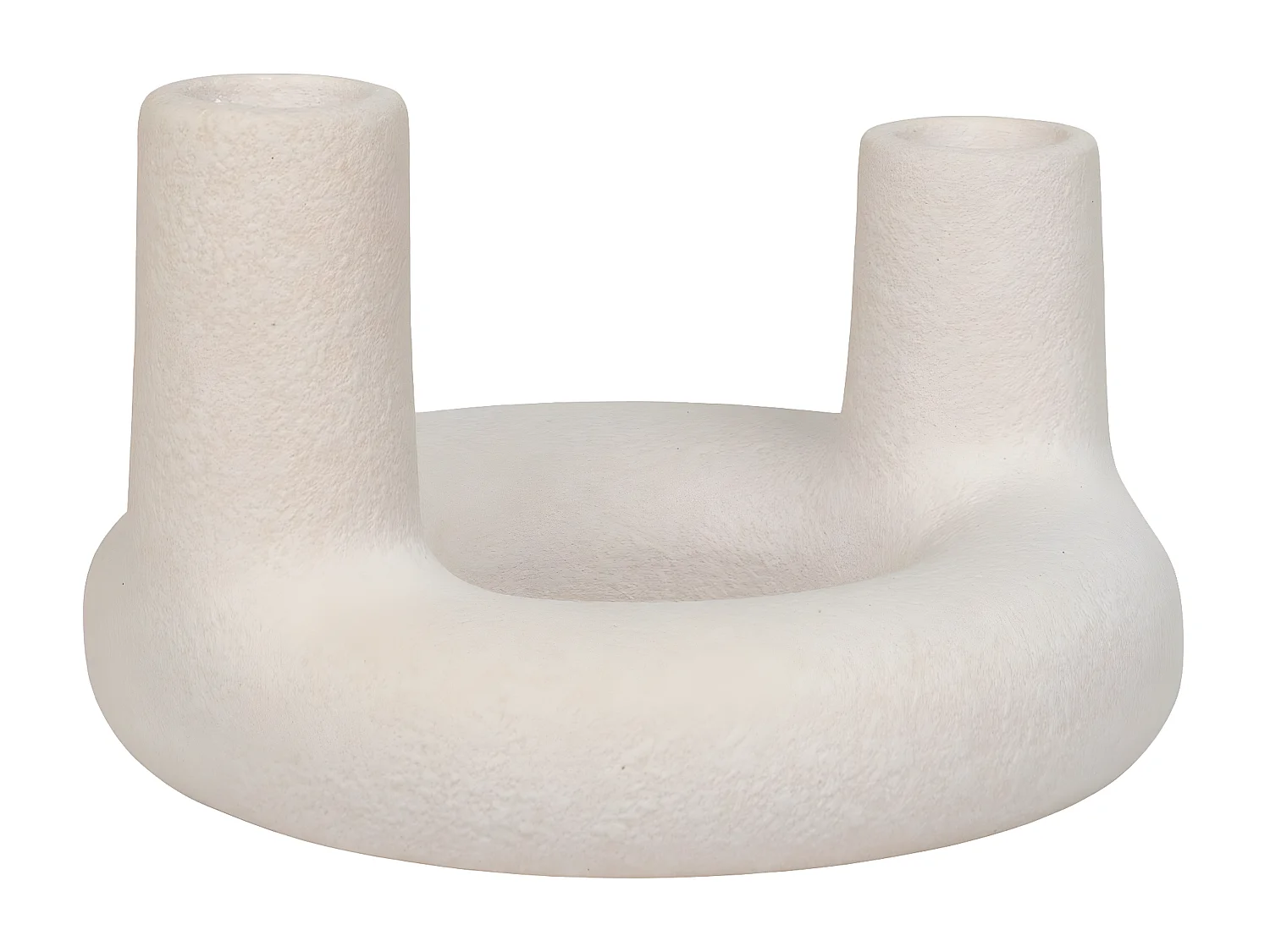 Vase Décoratif Candle, Beige, 13x13x8,5 cm, Seven Design