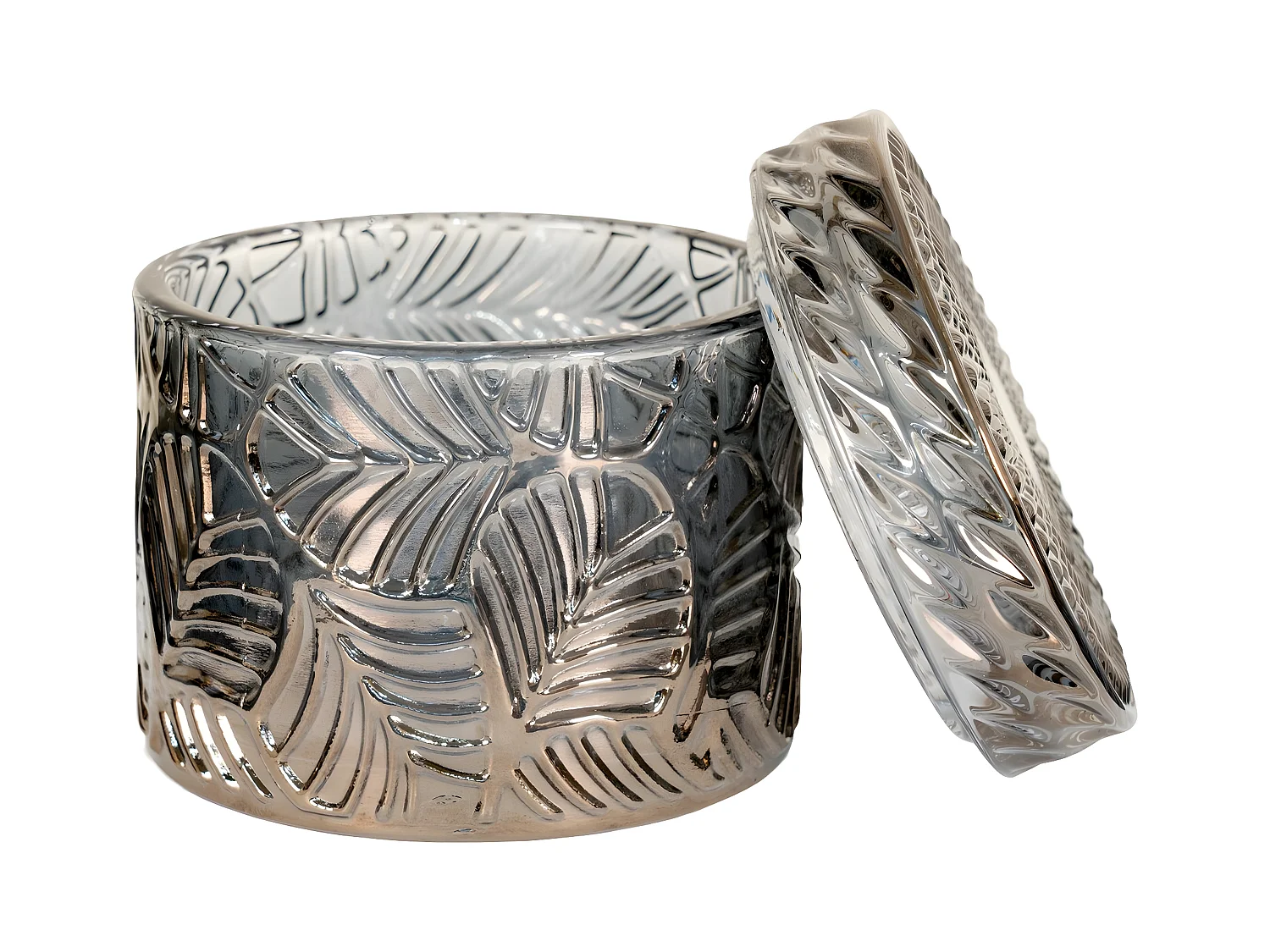 Zestaw 2 Wazony dekoracyjne Jars, Niebieski, 9x9x8,5 cm, EPIKASA