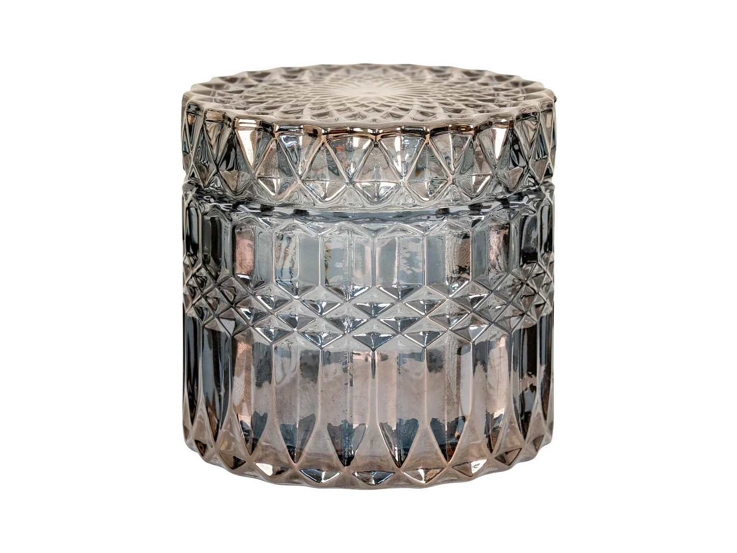 Zestaw 2 Wazony dekoracyjne Jars, Niebieski, 9x9x8,5 cm, EPIKASA