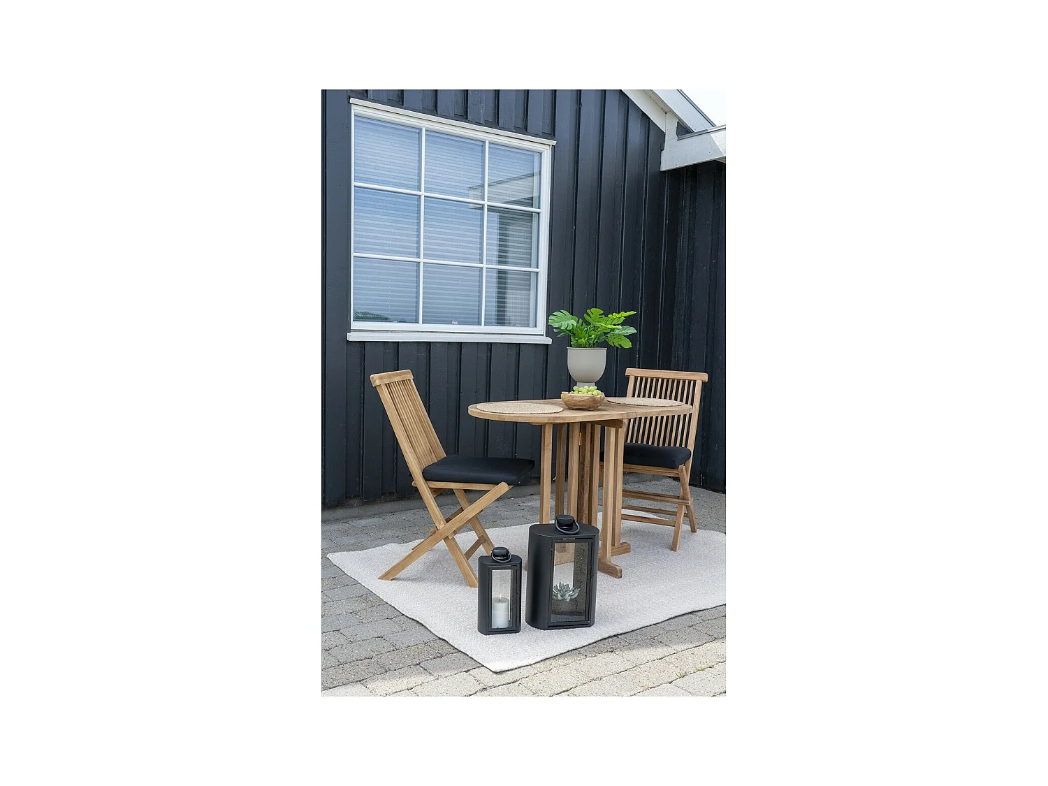 Vase à Plantes Amalfi, Beige, 19x19x27 cm, EPIKASA