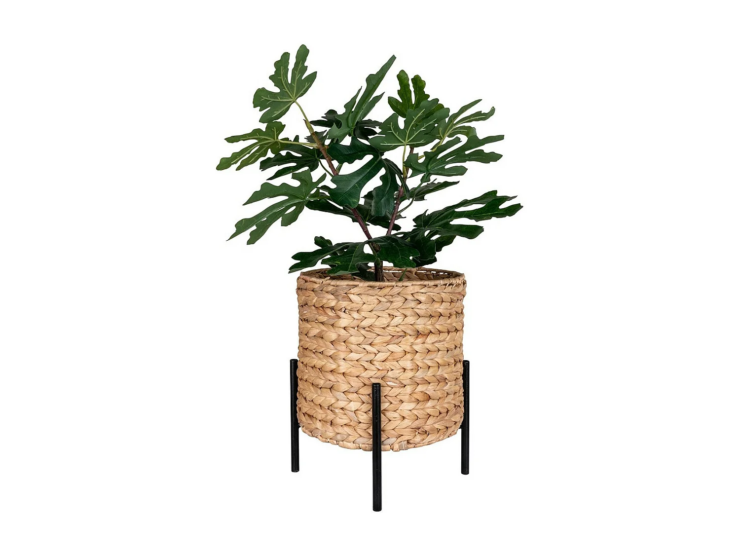 Cache Pot Antas, Marron, 24x23,5x28 cm, Seven Design