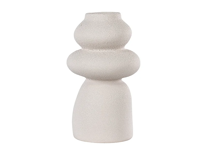 Decoratieve Vaas Crocus, Beige, 14,5x14,5x26,5 cm, EPIKASA