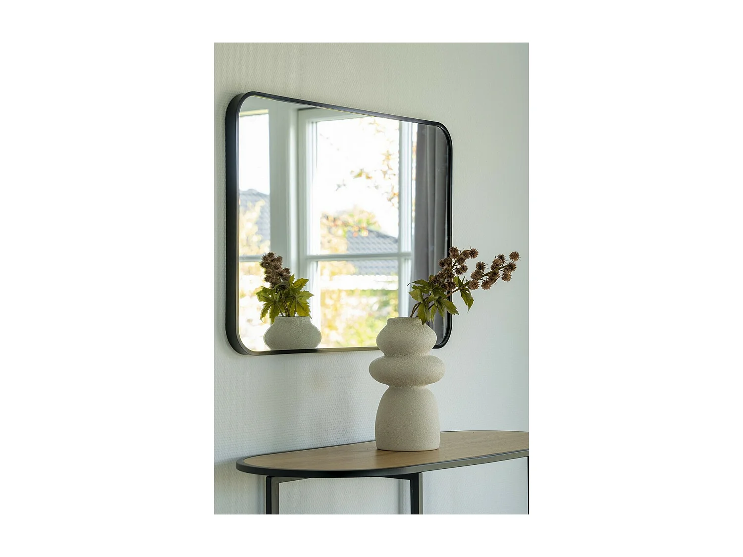 Vase Décoratif Crocus, Beige, 14,5x14,5x26,5 cm, Seven Design