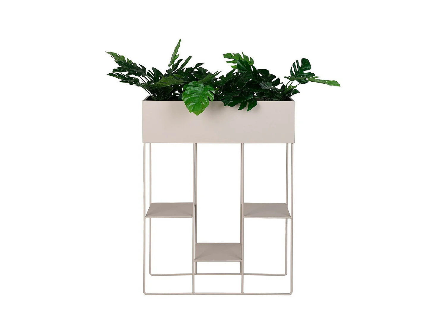 Doniczka na Rośliny Rabo, Beżowy, 60x25x80 cm, EPIKASA