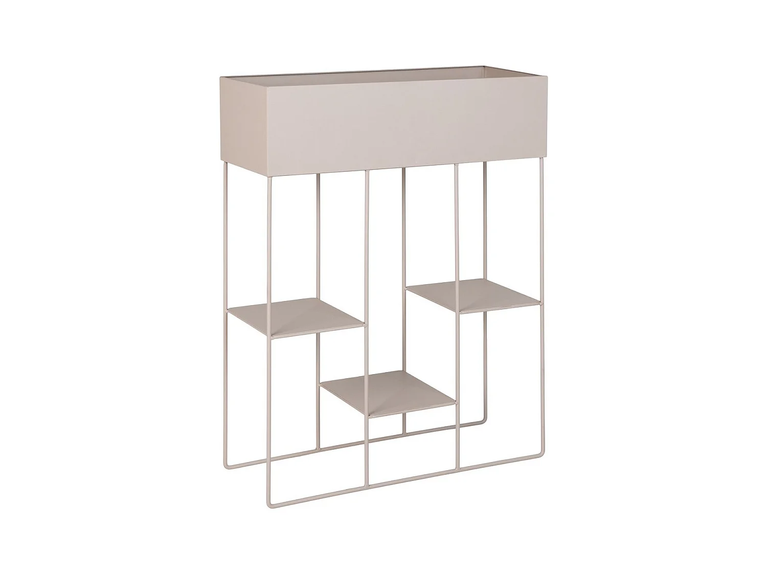 Doniczka na Rośliny Rabo, Beżowy, 60x25x80 cm, EPIKASA