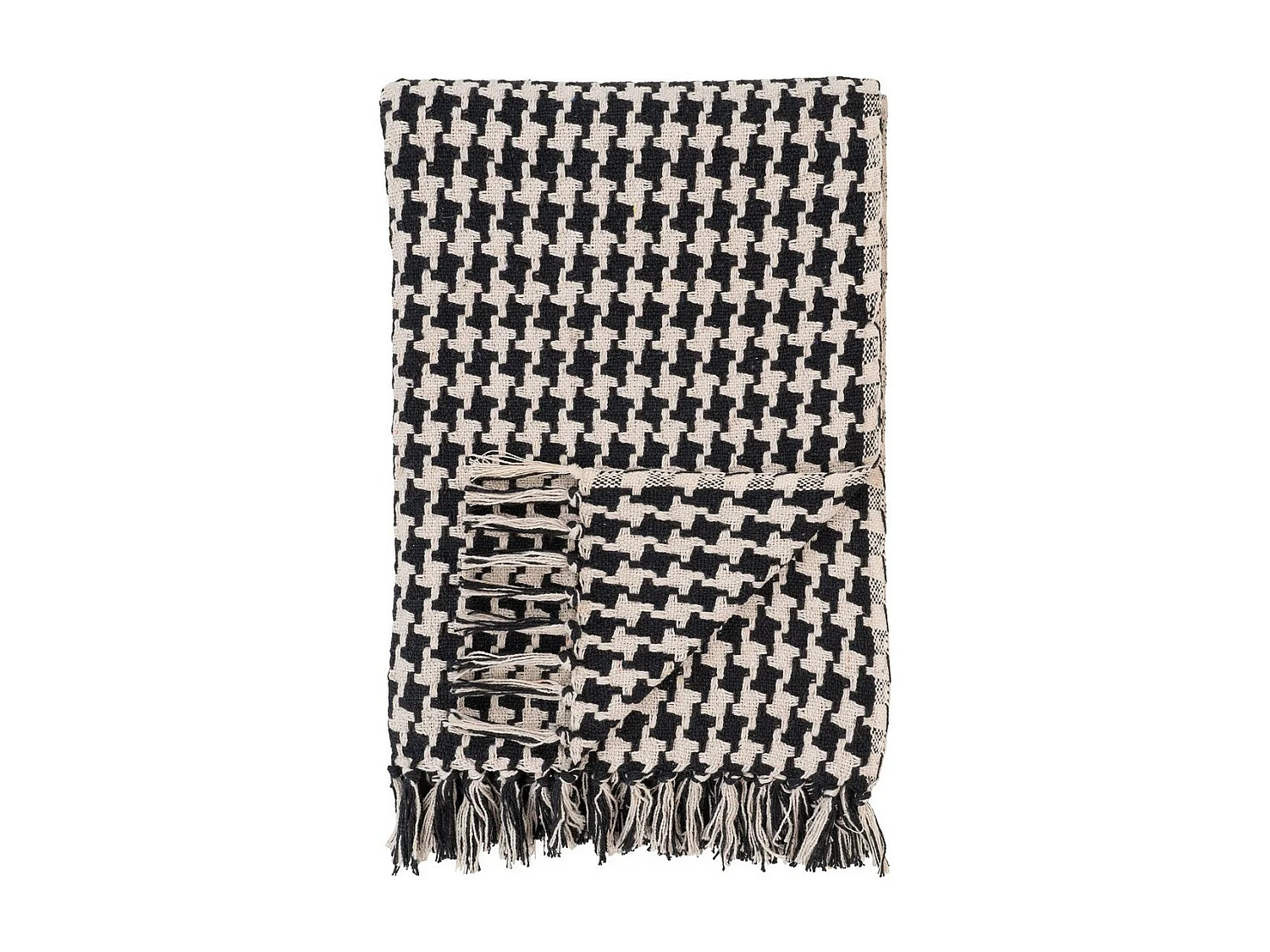 Plaid Side, Negro, 180x130x0,5 cm, Seven Design