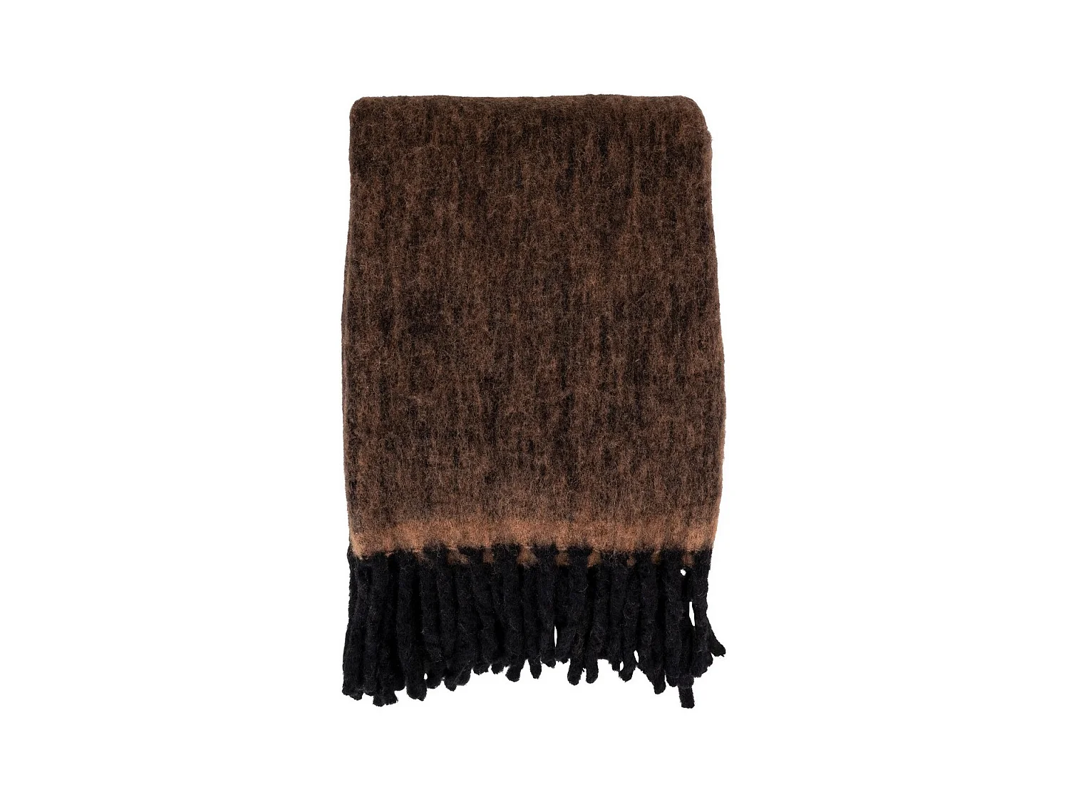 Plaid Carmel, Marron, 170x130x0,5 cm, EPIKASA