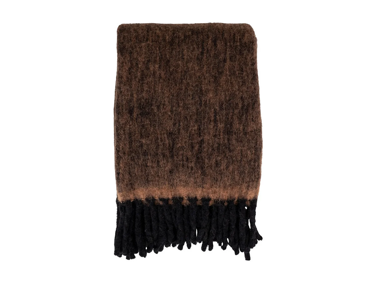 Plaid Carmel, Marron, 170x130x0,5 cm, Seven Design