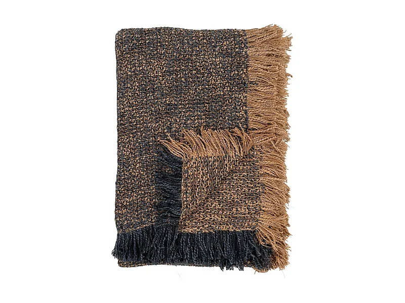 Plaid Ely, Marron, 170x130x0,5 cm, Epikasa