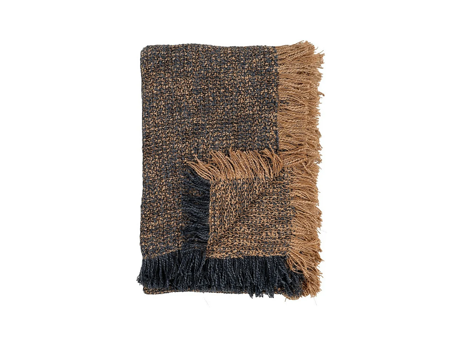 Plaid Ely, Marron, 170x130x0,5 cm, Epikasa