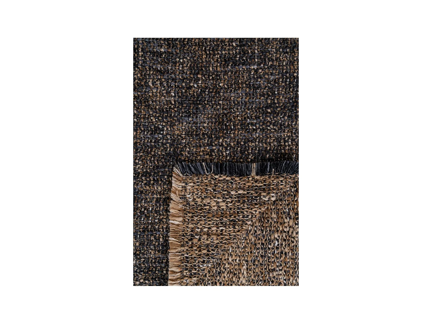 Plaid Ely, Marron, 170x130x0,5 cm, Epikasa
