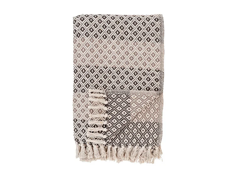 Plaid Alanya, Beżowy, 180x130x0,5 cm, Epikasa