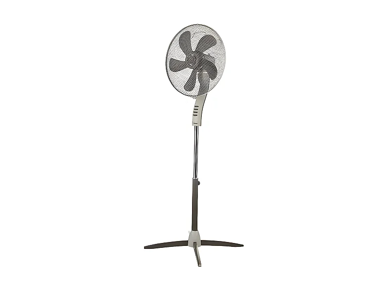 Ventilateur à Piédestal Maestrale, Gris, 46,5x138x46,5 cm, Bimar