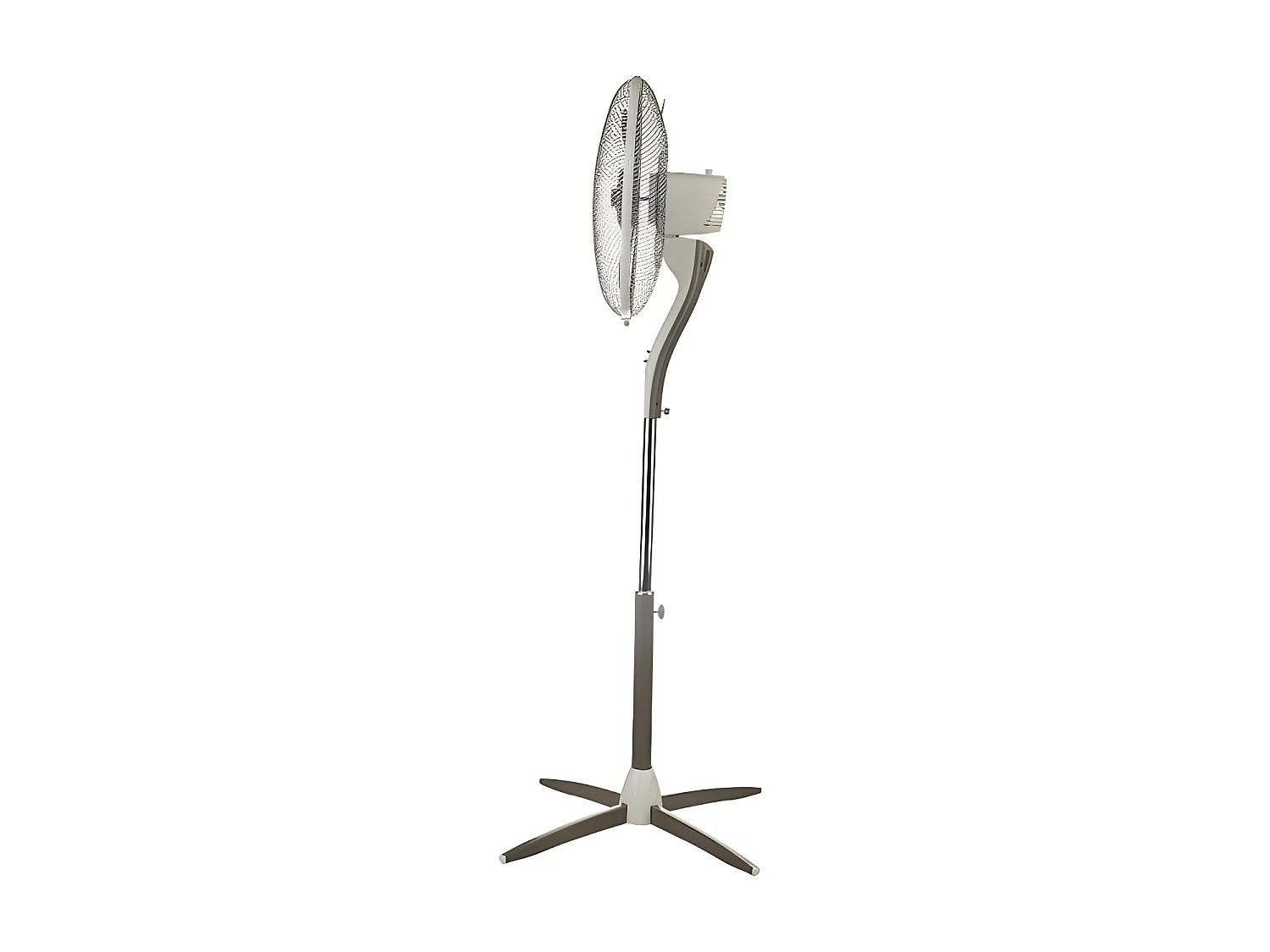 Ventilateur à Piédestal Maestrale, Gris, 46,5x138x46,5 cm, Bimar