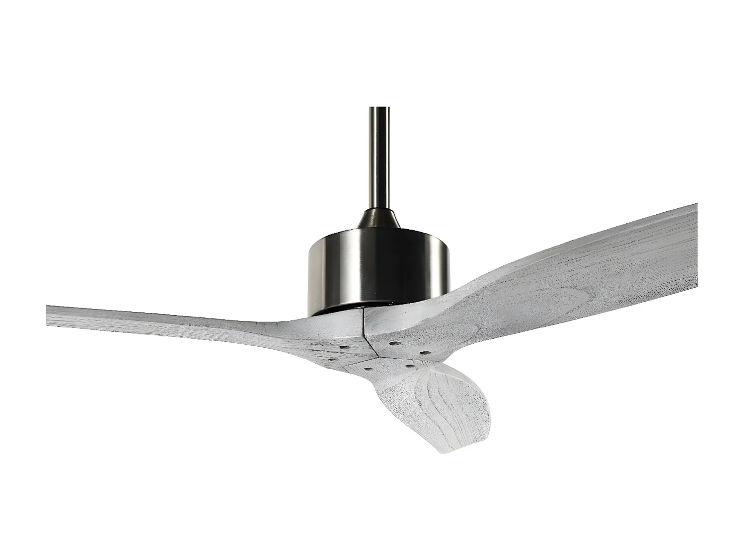 Plafondventilator Vlieger - Zilver - 132x275x132 cm - Bimar