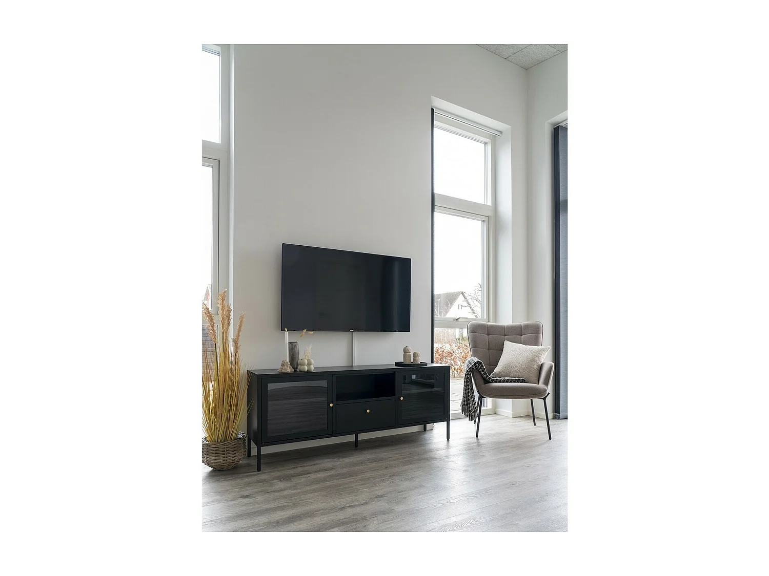 Zestaw 2 koszy do przechowywania Pulo, Brązowy, 38x38x34 cm, EPIKASA