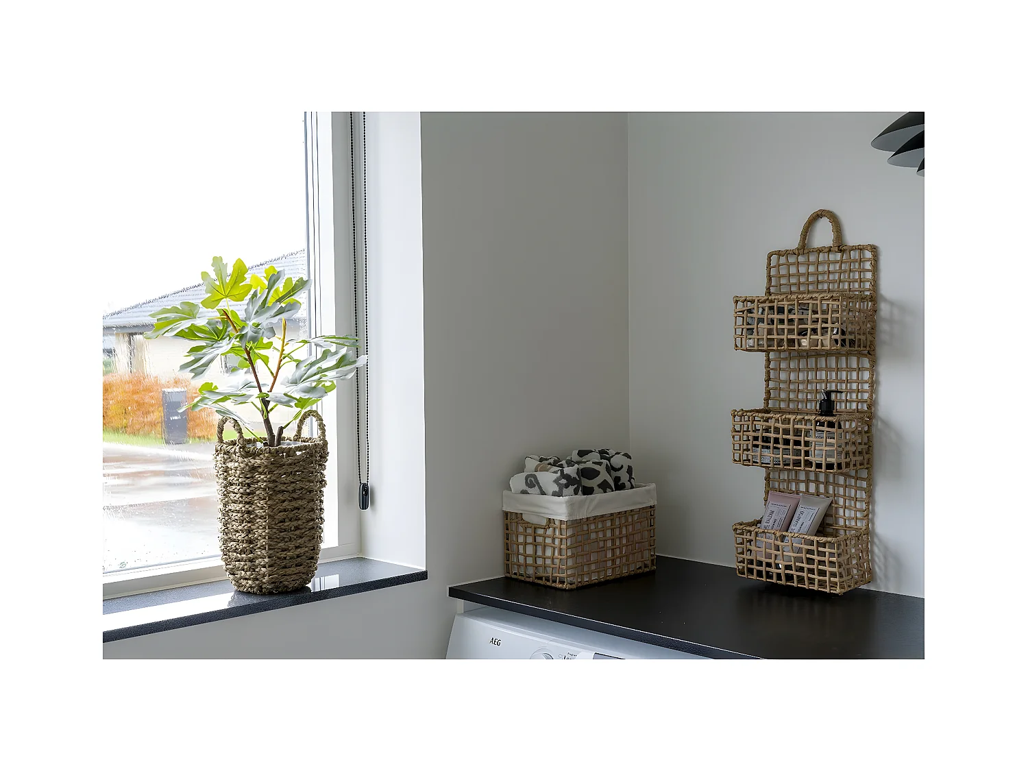 Zestaw 2 koszy do przechowywania Bustelo, Brązowy, 35x25x22 cm, EPIKASA