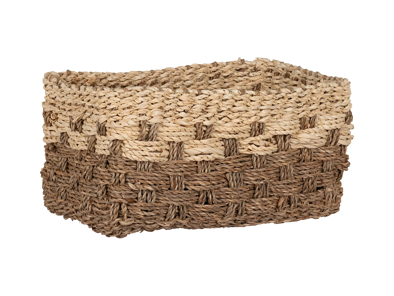 Panier Décoratif de Rangement Reno, Marron, 20x30x15 cm, EPIKASA