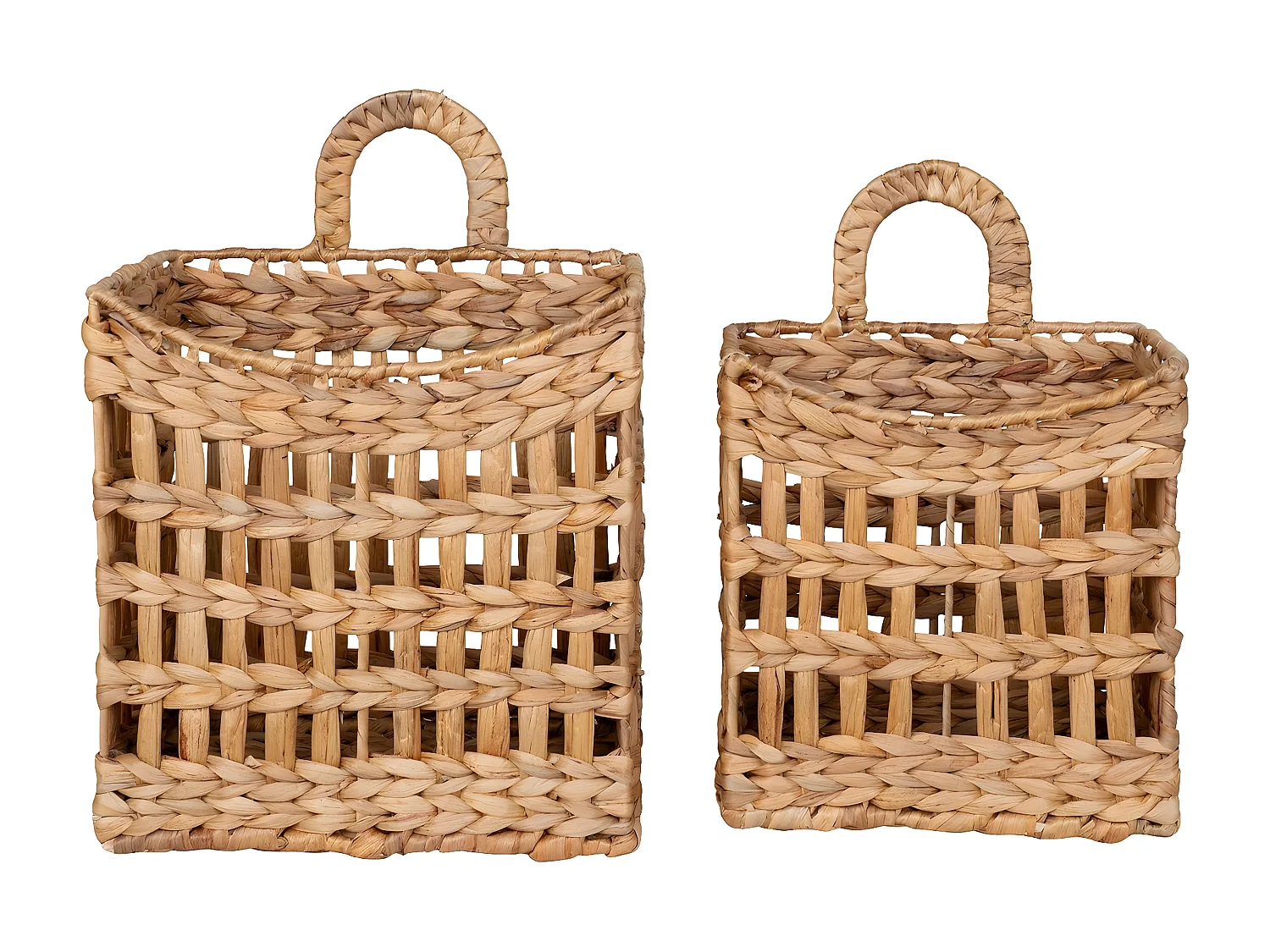 Set van 2 Opbergmanden Cala, Bruin, 20x30x42 cm, EPIKASA