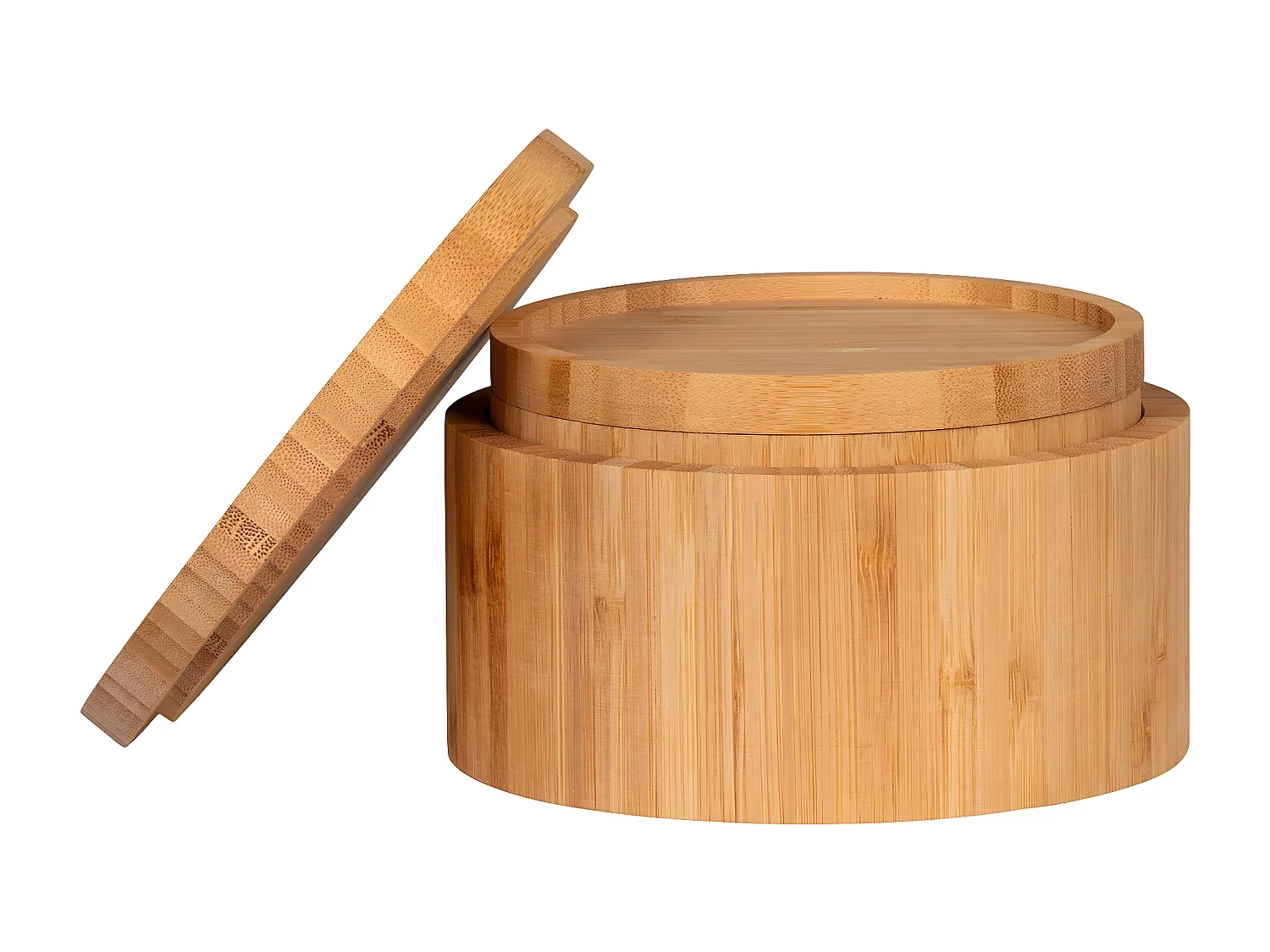 Lot de 2 Paniers Décoratifs de Rangement Chefalu, Marron, 15x15x8 cm, Seven Design